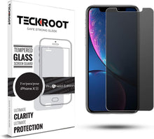 Load image into Gallery viewer, iPhone XR Privacy Tempered Glass Screen Protector ProShield Edition [2 Pack]