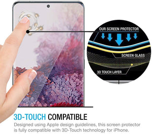 S20 Plus Tempered Glass Screen Protector ProShield Edition [2 pack]