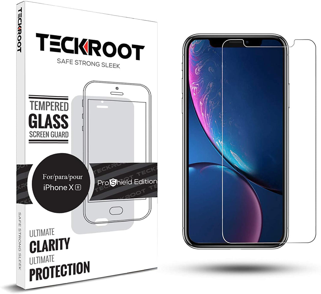 iPhone XR Tempered Glass Screen Protector ProShield Edition [ 3 PACK ]