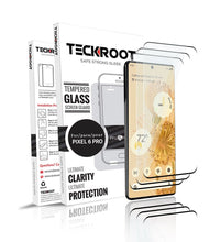 Cargar imagen en el visor de la galería, Google Pixel 6 Pro Tempered Glass Screen Protector ( FingerPrint Not Compatible ) ProShield Edition [2 pack]