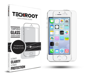 iPhone 5/5S/SE Tempered Glass Screen Protector ProShield Edition