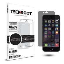 Cargar imagen en el visor de la galería, iPhone 6/6S Privacy Tempered Glass Screen Protector ProShield Edition