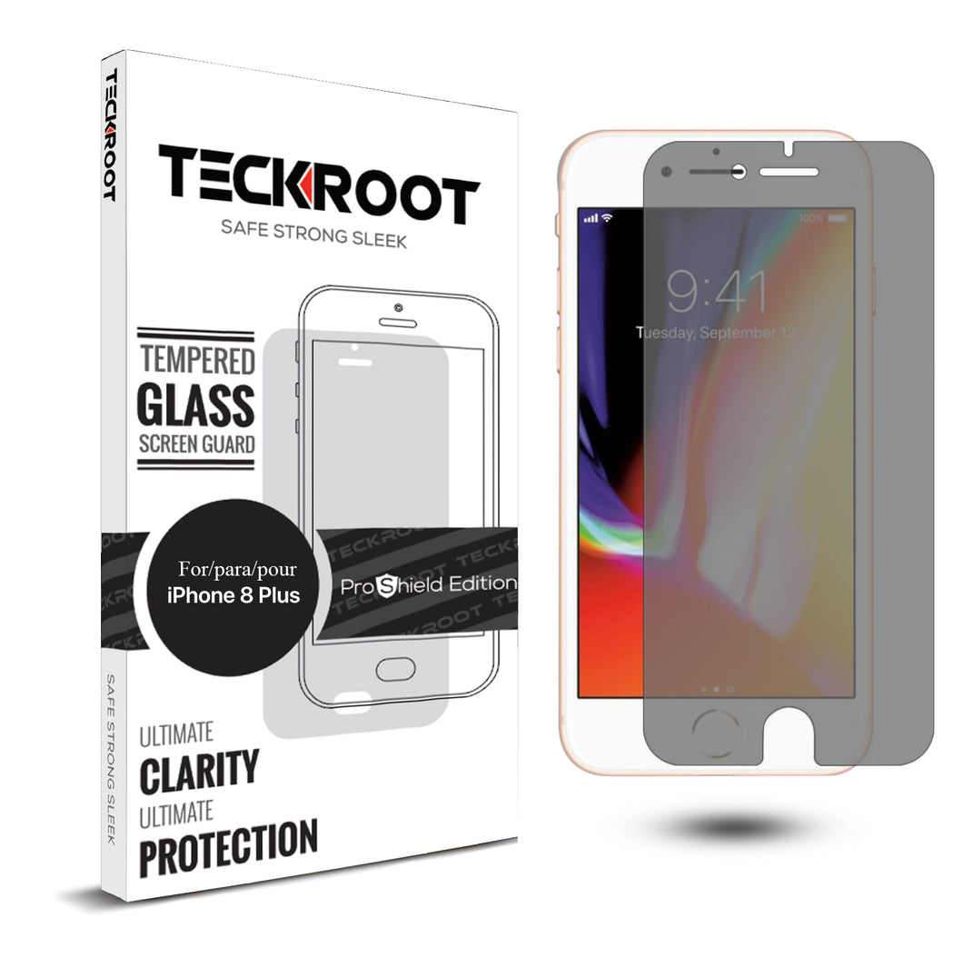 IPhone 8 Plus Privacy Tempered Glass Screen Protector ProShield Edition