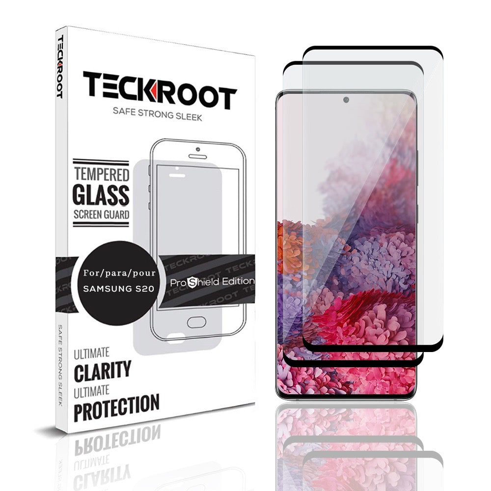 S20 Tempered Glass Screen Protector ProShield Edition [2 pack]