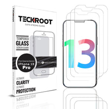 Cargar imagen en el visor de la galería, iPhone 13 Pro Tempered Glass Screen Protector ProShield Edition [ 3 pack ]