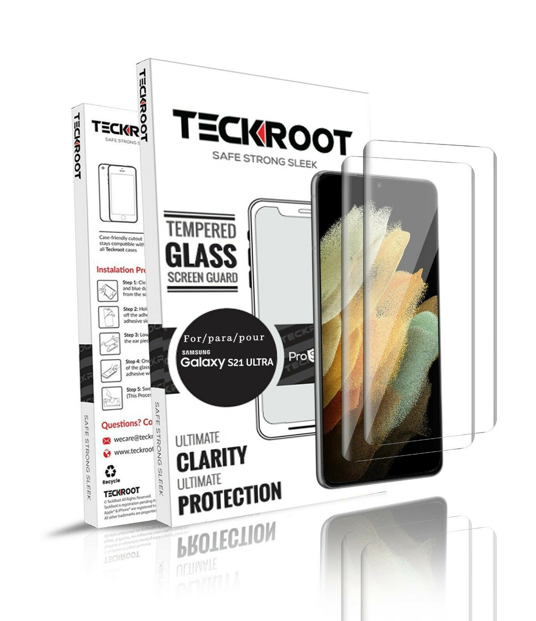 Samsung Galaxy S21 Ultra Tempered Glass Screen Protector ProShield Edition [2 pack]