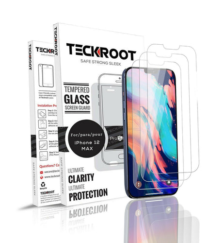 iPhone 12 Mini Tempered Glass Screen Protector ProShield Edition [ 3 pack ]