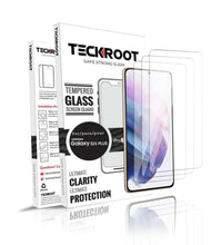 Cargar imagen en el visor de la galería, Samsung Galaxy S21 Plus Tempered Glass Screen Protector ProShield Edition [3 pack]