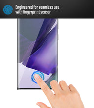Load image into Gallery viewer, Galaxy Note 20 Tempered Glass Screen Protector ProShield Edition FINGER PRINT READER FRIENDLY